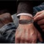 Mens Leather Cuff Bracelet Adjustable With Magnetic Clasp Carousel 2