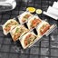 Holders 4 Packs - Stainless Steel Taco Stand Rack Tray Style By, Oven Safe For B Carousel 3