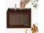 Wooden Money Saving Box Reusable Piggy Bank Money Container For Euro Cash Coin Carousel 3