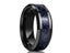 Fashion Black Tungsten Wedding Celtic Dragon Rings For Men Inlaid Green Zircon Carousel 1