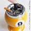 Elosung Billiard Ball Ashtraymetal Covered Holder With Anti Fly Design Office De Carousel 3
