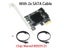 SATA 3.0 To PCIe Adapter With 2 Ports For Expansion Carousel 1