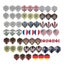 60pcs Harrows Flight Dart Standard Flights Darts Corner Wing Carousel 2