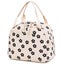 Lunch Bag for Women Men Cute Corduroy Lunch Tote Bags Reusable Insulated Carousel 1