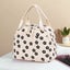 Lunch Bag for Women Men Cute Corduroy Lunch Tote Bags Reusable Insulated Carousel 16
