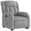 Stand Up Massage Recliner Chair Light Grey Fabric Txbpikx Carousel 3