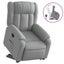 Stand Up Massage Recliner Chair Light Grey Fabric Txbpikx Carousel 11