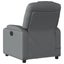 Electric Massage Recliner Chair Grey Faux Leather Txbpppo Carousel 4