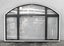 Denim Blue Aluminium Arched Double Awning Window H1360 x W2005 NL15534 Carousel 2