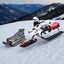 Snowmobile Sled Size 124 L x 45cm H Carousel 1
