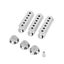 7 Pcs Guitar Pickups Knobs Electric Guitar Pickup Cover Guitar 5 Way Pickup 48/ Carousel 2