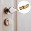 2pcs Security Lock Cylinder Home Cylinder Lock Knob Exterior Door Entrance Door Carousel 3