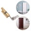 2pcs Security Lock Cylinder Home Cylinder Lock Knob Exterior Door Entrance Door Carousel 4