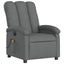 Electric Massage Recliner Chair Dark Grey Fabric Txbptkt Carousel 3