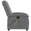 Electric Massage Recliner Chair Dark Grey Fabric Txbptkt Carousel 9