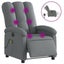 Electric Massage Recliner Chair Dark Grey Fabric Txbptkt Carousel 11
