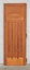 Wooden Bungalow 3-Panel Interior Door - Unhung H1975 x W730 NL15437 Carousel 2