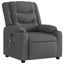 Massage Recliner Chair Dark Grey Fabric Txblntl Carousel 3