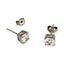 NZGD | Sterling Silver Stunning Cubic Zirconia Stud Earrings Carousel 4