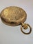 Baume Longines 9ct Yellow Gold Pocket Watch Carousel 15