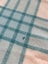 Royal Wool Mint Green Check Superking Blanket Carousel 4