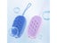 Silicone Body Scrubber Shower Exfoliating Scrub Sponge Bubble Bath Brush Carousel 7