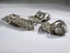 Art Deco Belt Clip by Singer & Kantor + Matching Clasp Set | c.1930s Carousel 4