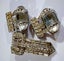 Art Deco Belt Clip by Singer & Kantor + Matching Clasp Set | c.1930s Carousel 1