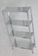 4 Tier Storage Rack Shelves 1.45m - Galv Steel Racking Shelf - Workshop Shelving Carousel 2