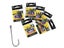 Fishing Hook With Big Eyes Ring 3packs 1-10# High Carbon Steel Barbed Fishhook Carousel 3
