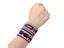 AOLIKES 1PCS Thin Gym Wrist Wraps Wristband Bandage For Basketball Badminton Carousel 1