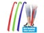 Plastic Long Shoehorn With Curved Hook Durable Portable Carousel 3