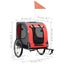 Dog Bike Trailer Red and Black Koilp Carousel 2