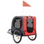 Dog Bike Trailer Red and Black Koilp Carousel 3