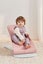 Babybjorn: Bouncer Bliss 3D Jersey - Light Pink Carousel 5