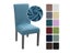 3 Types Material Jacquard Dining Chair Cover Spandex Elastic Stretch Chair Carousel 3