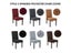 3 Types Material Jacquard Dining Chair Cover Spandex Elastic Stretch Chair Carousel 7