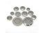 10pc/lot 30-65mm Stainless Steel Air Vent Cabinet Decoration Carousel 6
