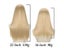 No Clip Invisible Wire Hair Extensions Straight Synthetic Clip In Heat Carousel 4