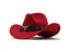 New Wome Men Black Wool Chapeu Western Cowboy Hat Gentleman Jazz Sombrero Carousel 4