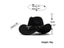 New Wome Men Black Wool Chapeu Western Cowboy Hat Gentleman Jazz Sombrero Carousel 7