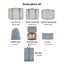 7 PCS Set Packing Cubes Travel Cubes for Suitcases Lightweight Luggage Packing Carousel 2