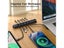 QOOVI Cable Organizer Management Wire Holder Flexible USB Cable Winder Tidy Carousel 3