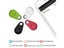 GPS Tracker For Dogs Pet Child Smart Tag Spy Gadgets Keychain For Keys Search Carousel 7