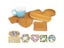 Wooden Round Square Cup Coasters Mosaic DIY Craft Tool Carousel 3