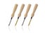 Knitting Embroidery Pen Felting Craft Punch Needle Threader Wooden Handle DIY Carousel 4