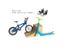 Two Wheel Finger Scooter Deck BMX Fingerboard Skate Set For Kids Gifts Carousel 6