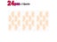 24pcs Soft Anti-slip Glasses Nose Pads EVA Foam Adhesive Sweat Absorb Sponge Carousel 1