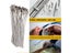 20pcs Stainless Steel Cable Ties 4.6mm Heavy Duty Self-Locking Cable Zip Tie Carousel 6