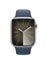 Apple Watch Series 9 45mm Silver Stainless Steel Case with Storm Blue Sport B... Carousel 2